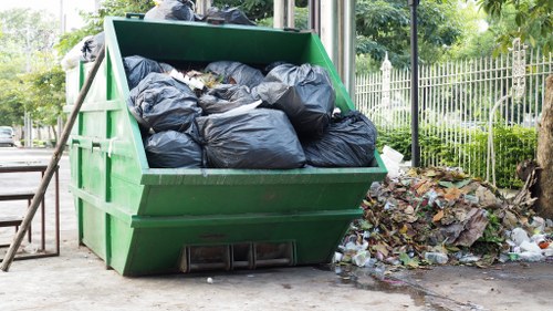 Environmental-friendly skip hire practices