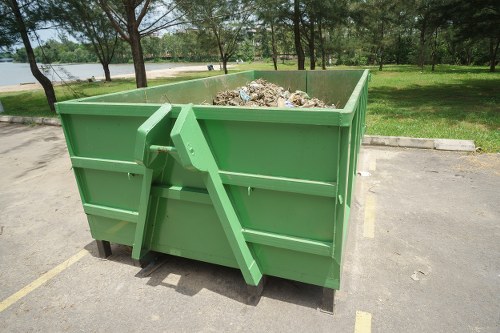 Residential waste removal by muck away services in Palmers Green