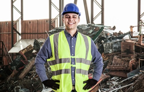 Commercial recycling services handling office waste in Palmers Green